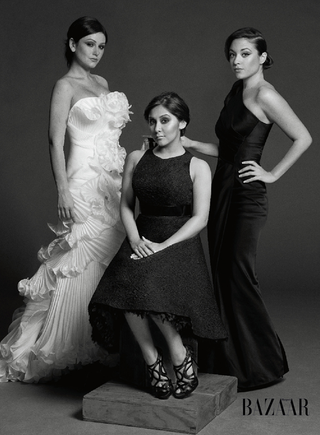Illustration for article titled Bazaar Gives Jersey Shore Guidettes Elegant Makeovers